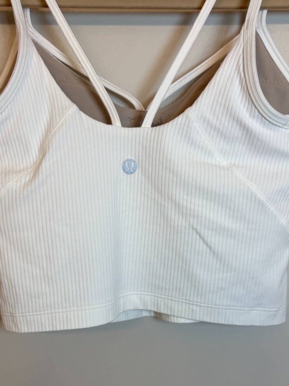 Lululemon Align Strappy Ribbed Tank - White - Size 4 - Picture 9 of 11